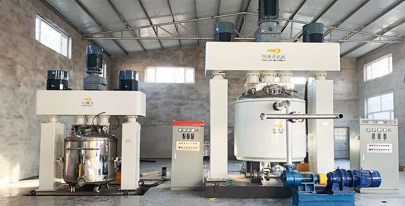 玻璃膠/硅酮膠成套生產(chǎn)線案例